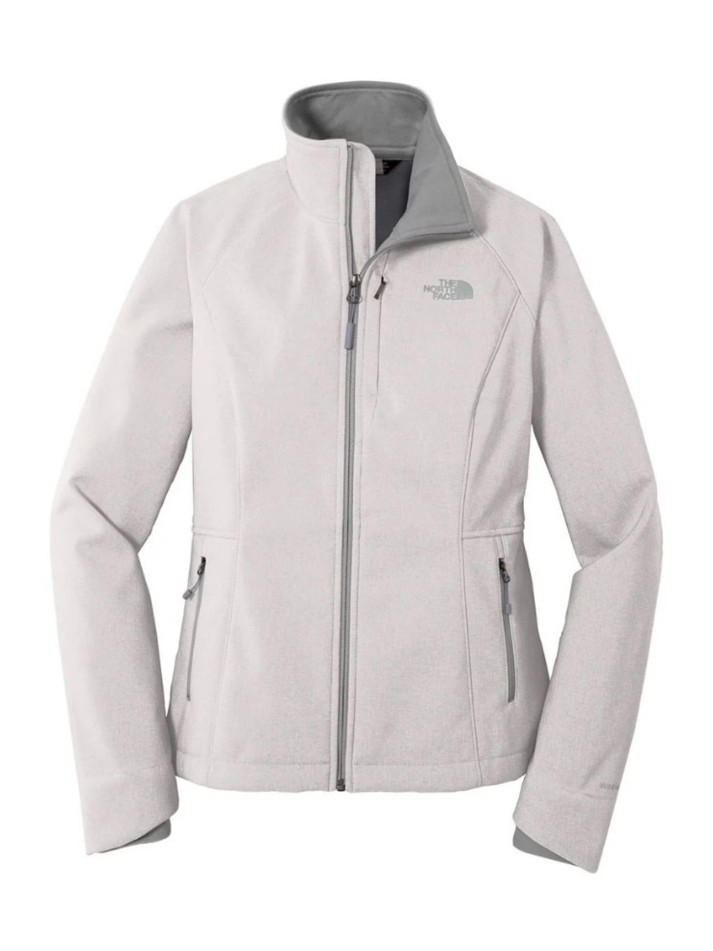 The North Face Women's Light Gray Softshell Utility Jacket